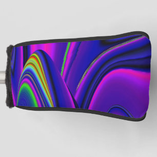 Summerrainbow , Abstrakt 3D Rainbowart Golf Headcover