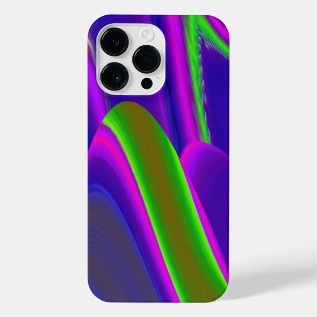 Summerrainbow , Abstrakt 3D Rainbowart iPhone 14 Pro Max Hülle (Rückseite)