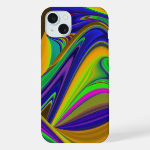 Summerrainbow , Abstrakt 3D Rainbowart iPhone 15 Plus Hülle