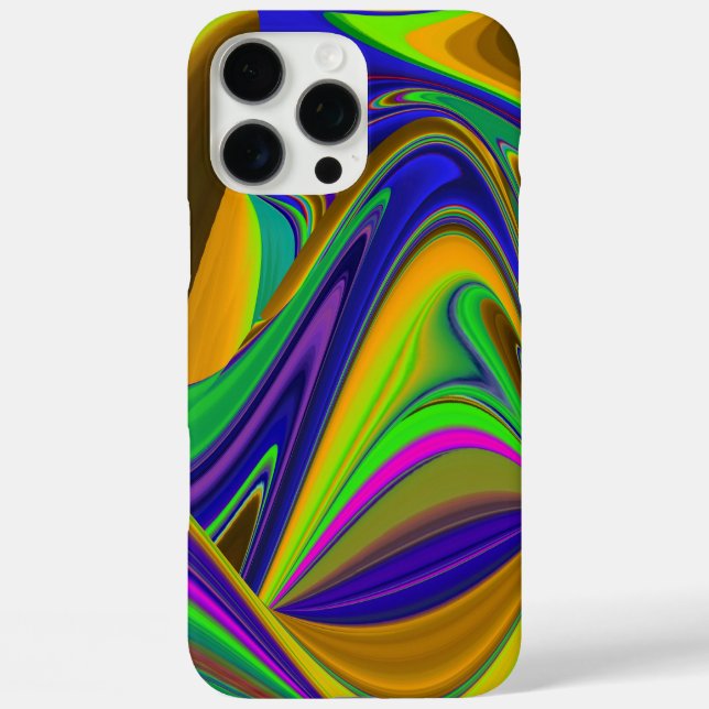 Summerrainbow , Abstrakt 3D Rainbowart iPhone 16 Pro Max Hülle (Rückseite)