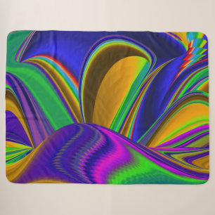 Summerrainbow , Abstrakt 3D Rainbowart Sherpadecke
