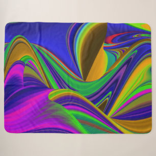Summerrainbow , Abstrakt 3D Rainbowart Sherpadecke