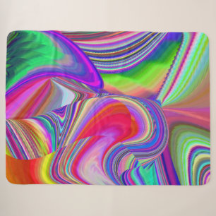 Summerrainbow , Abstrakt 3D Rainbowart Sherpadecke
