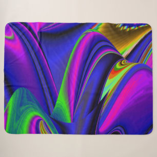 Summerrainbow , Abstrakt 3D Rainbowart Sherpadecke