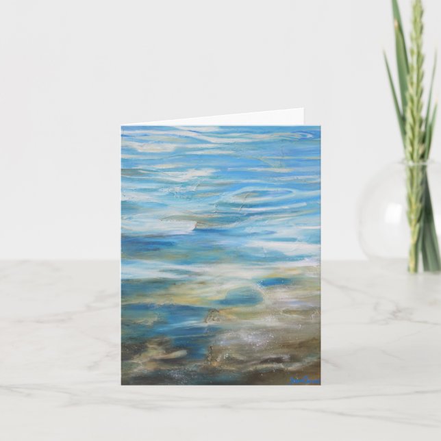 "Summertime Blues" - NoteCard Karte (Vorderseite)