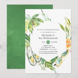 Summertime Bridesmaids Luncheon Einladung