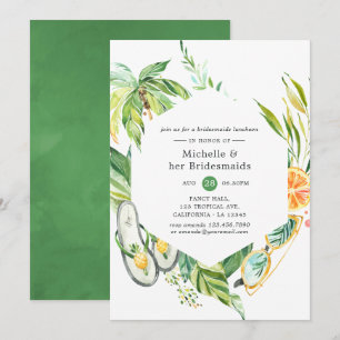 Summertime Bridesmaids Luncheon Einladung