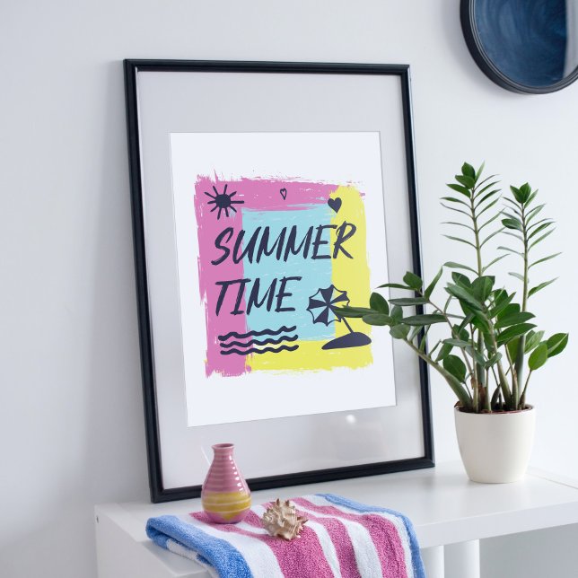 Summertime-Darstellung. Poster (Von Creator hochgeladen)