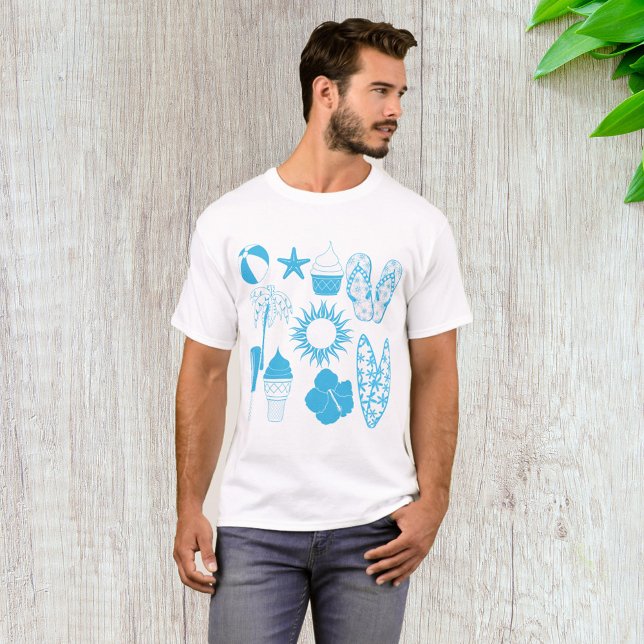 Summertime-Icons T-Shirt (Von Creator hochgeladen)