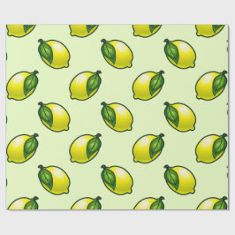 Summertime Lemon Geschenkpapier