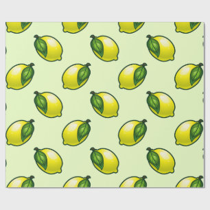 Summertime Lemon Geschenkpapier