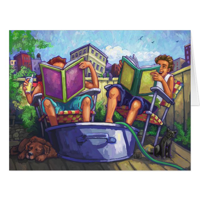 Summertime Reading (Vorderseite (Horizontal))