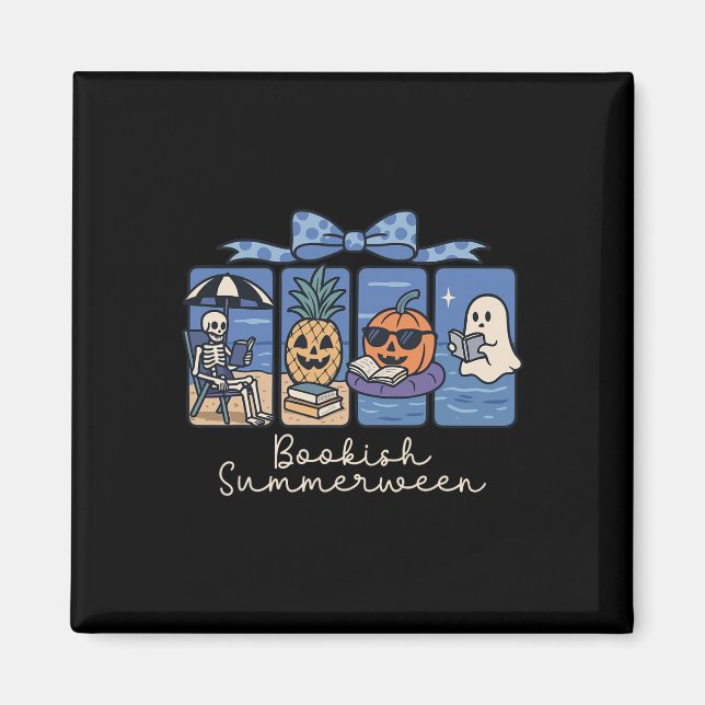 Summerween Bookish Magnet (Vorne)