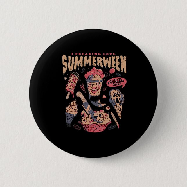 Summerween Classic Meme Button (Vorderseite)