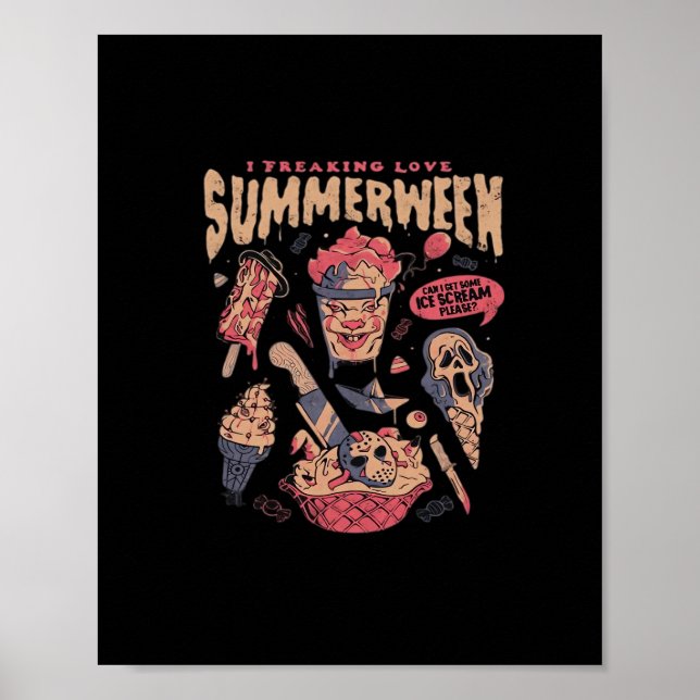 Summerween Classic Meme Poster (Vorne)