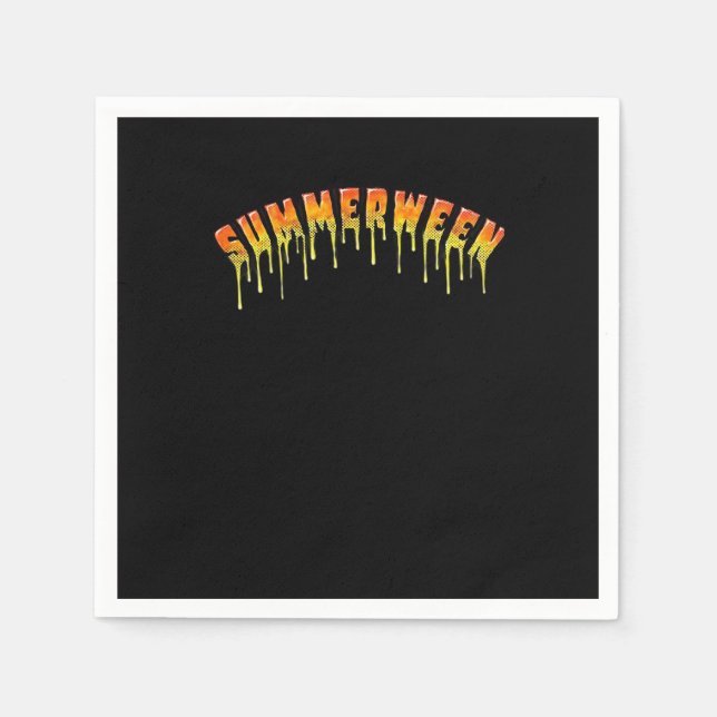 Summerween Classic Serviette (Vorderseite)