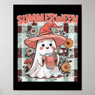 Summerween Halloween Fall Trending Design Ta Poster