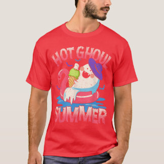 Summerween Heiße Ghoul-Sommer Lustiger Süßer Geist T-Shirt