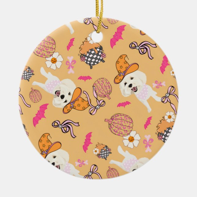 Summerween Hexen und Keramik Ornament (Vorne)