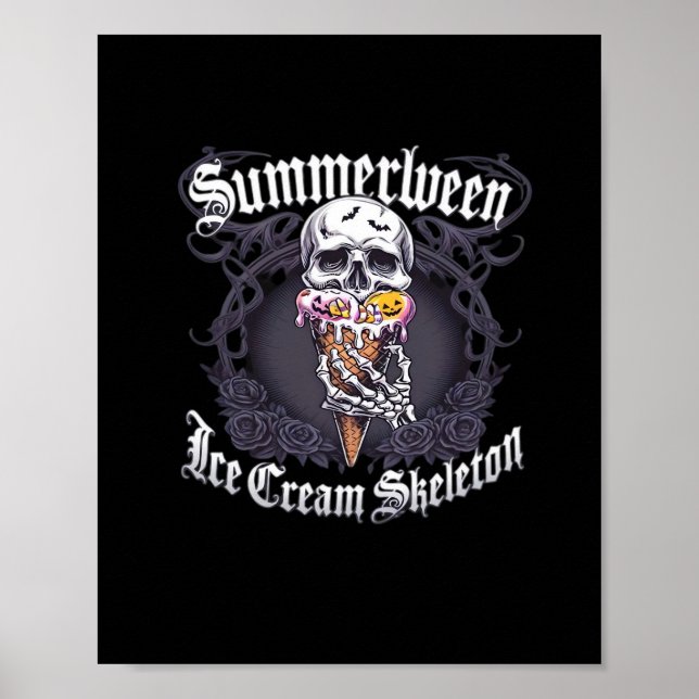 Summerween IceCream Poster (Vorne)