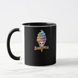 Summerween IceCream Skeleton Classic Meme Tasse