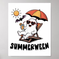 Summerween Niedlich Spookhom mit Sommervibes für