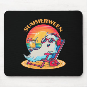 Summerween Niedlich Spooky Summer Ghost Halloween  Mousepad