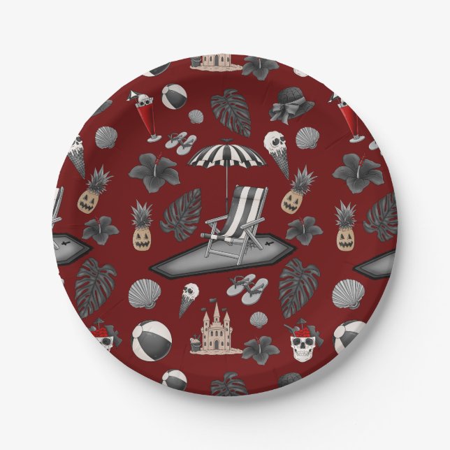 Summerween Pappteller (Vorderseite)