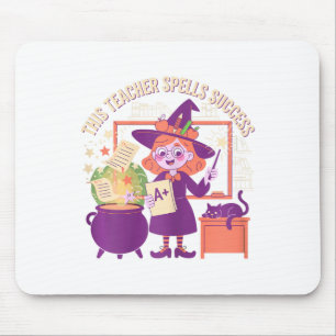 Summerween Skeleton Beach Party Halloween Vibes Mousepad