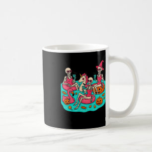 Summerween Skeleton Flamingo gerade für Hall Gewar Kaffeetasse