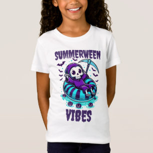 Summerween Stimmung – entspannter Sensenmann T-Shirt