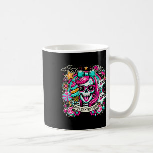 Summerween Vibes Skeleton Spooky Vacation Hallowee Kaffeetasse