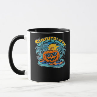 Summerween Vibes Spooky Summer Pumpkin Classic Tasse