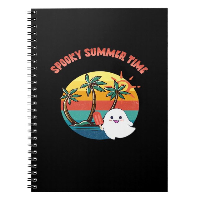 Summerween Vibes - Spooky Summer Time Classic Notizblock (Vorderseite)