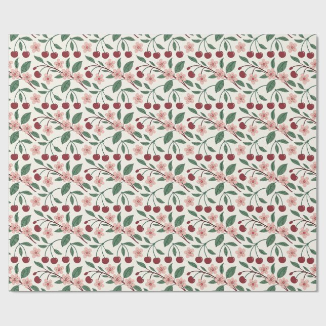 Summery Wrapping Paper Geschenkpapier (Flach)