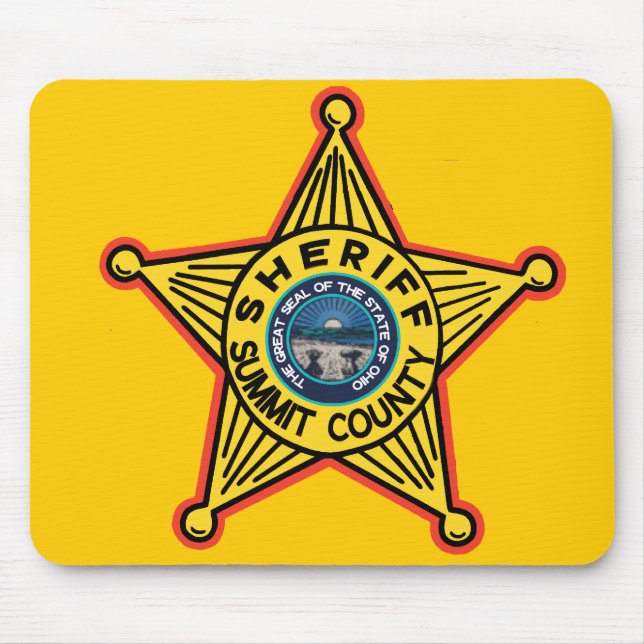 Summit County Ohio Sheriff Mousepad. Mousepad (Vorne)
