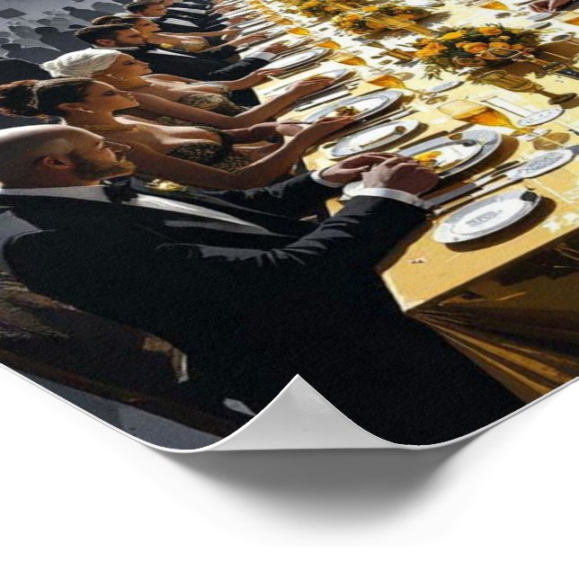 Summits and Shadows Poster (Ecke)