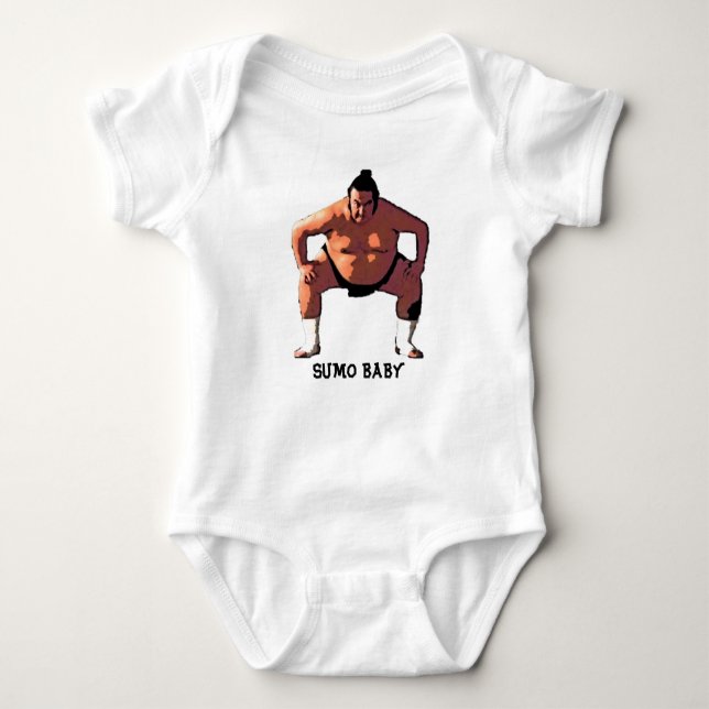 Sumo Baby Strampler (Vorderseite)