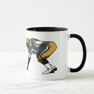 Sumo gegen Football-Tasse Tasse