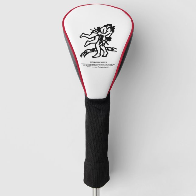 Sumo Golf Headcover (Vorderseite)