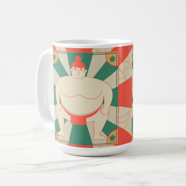 Sumo Kaffeetasse (Vorderseite Links)