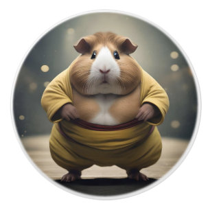 Sumo Meerschweinchen, Keramikknauf