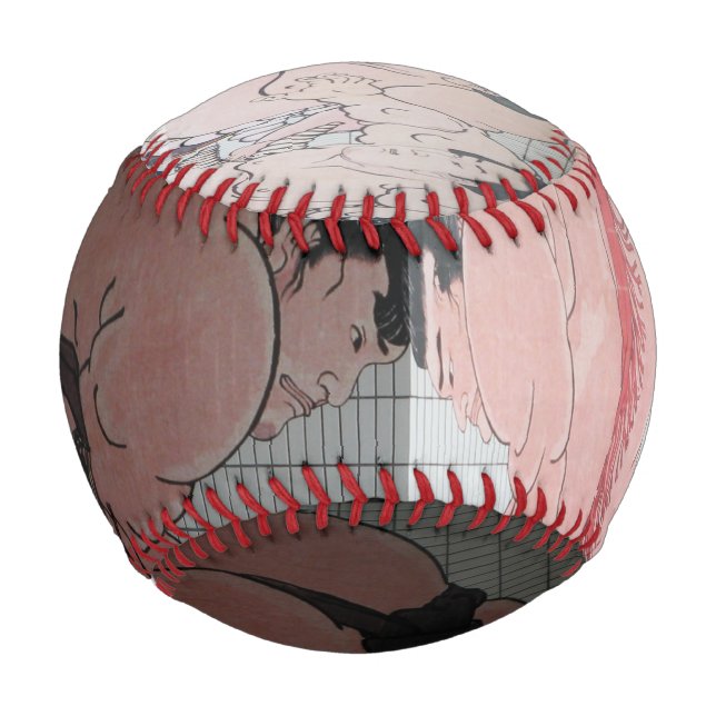 Sumo Mural Kunst Baseball (Vorderseite)