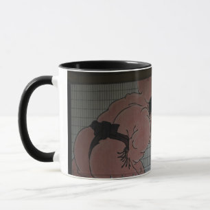 Sumo Mural Kunst Tasse
