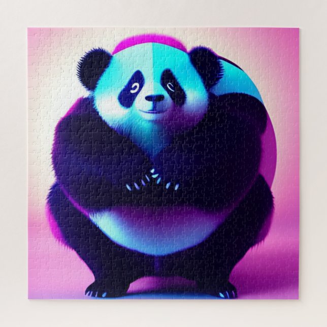 Sumo Panda The Bamboo Gnasher, Jigsaw Puzzle (Vertikal)