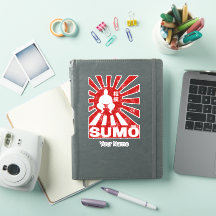 Sumo Retro Wrestler Vintages japanisches Design