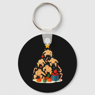 Sumo-Ringen Japanischer Sumo-Ringer Weihnachten Tr Schlüsselanhänger