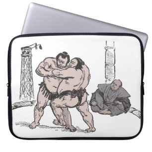 Sumo-Ringkämpfer Laptopschutzhülle