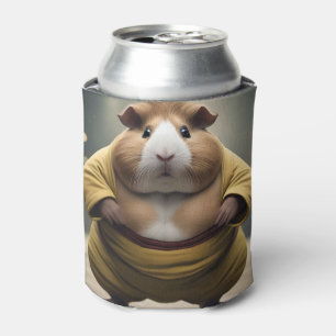"Sumo Squeakdown: Der mächtige Meerschweinchen-Rin Dosenkühler