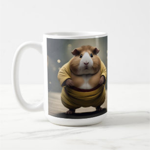 "Sumo Squeakdown: The Mighty Guinea Pig Wrestler" Kaffeetasse